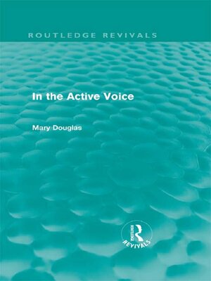 cover image of In the Active Voice (Routledge Revivals)